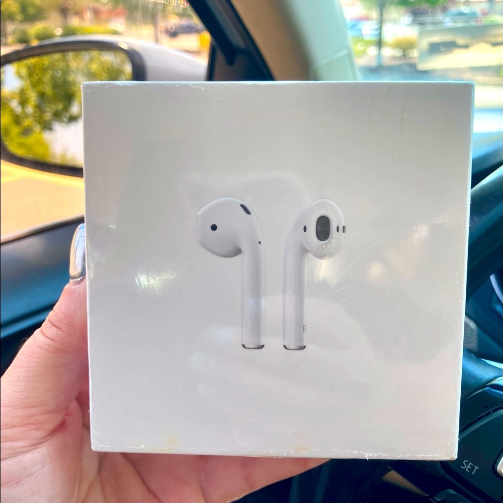 NWT AirPods With Charging Case